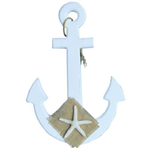 White Anchor - Starfish Patch series