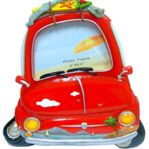 Old Bug Photo Frame - Red - Medium standing