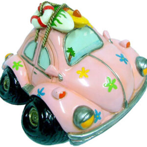 Old Bug Money Box - Small Pink