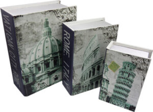 Book Boxes - Italy (set of 3)
