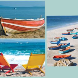 Canvas Print - Beached (Set of 3) - 40x5