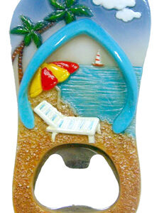 Thong Bottle Opener W Beach Umbrella