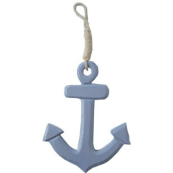 Small Anchor w Rope Hanger 375cm - Blue