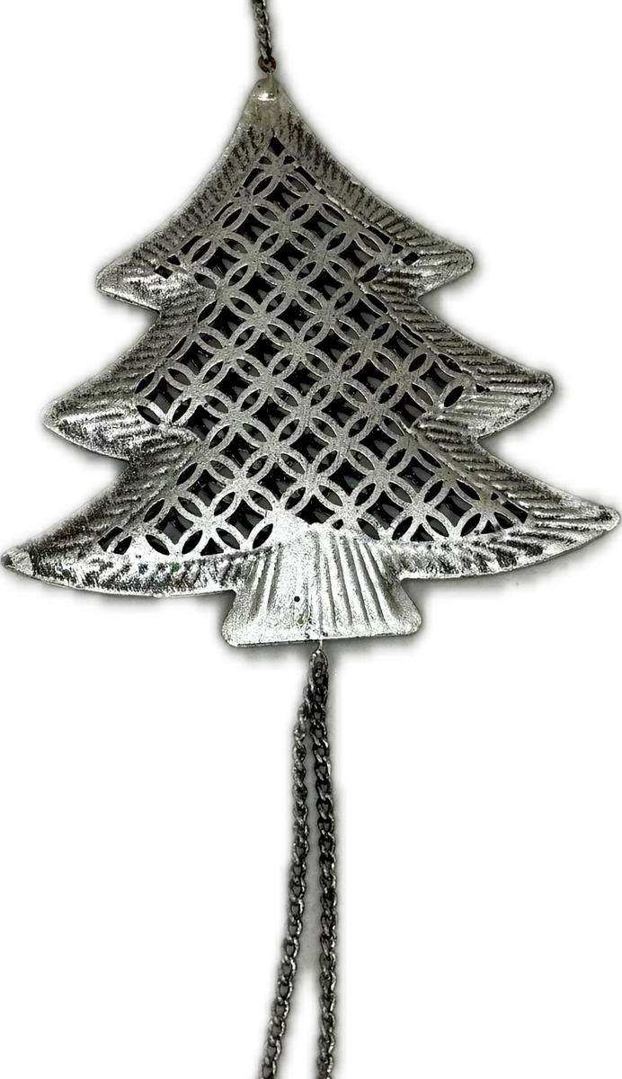 Christmas Metal tree Hanging Decoration Large