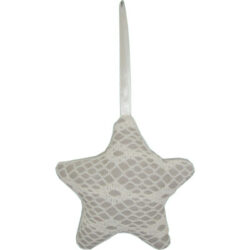 Fabric hanger Starfish 14x15cm