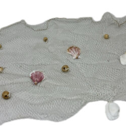 Decorator Fishing net w Shells 82x37 - Coastal Decor