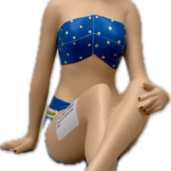 Beach Girl Cecilia in Blue 20cm - Beach Decor