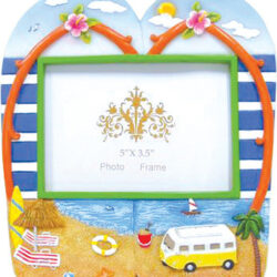 Cream Old Hippie Van Thong pair Photo Frame