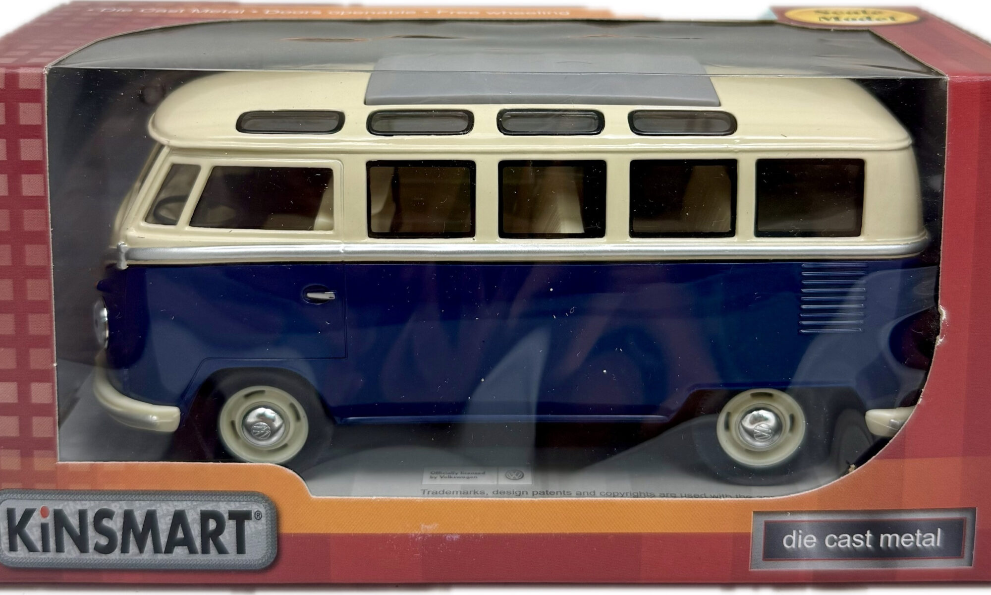 1962 VW Kombi Samba Bus diecast