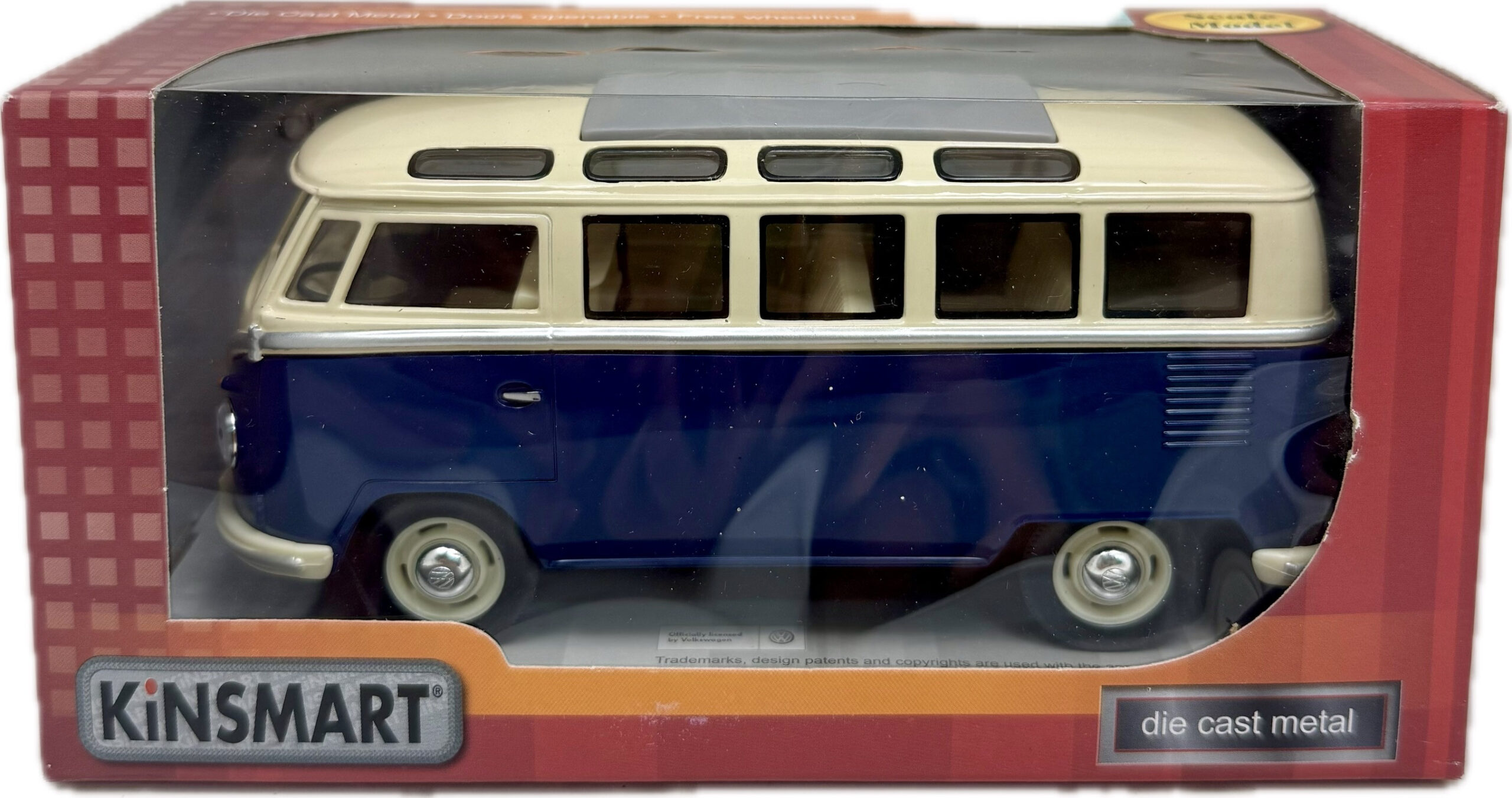 1962 VW Kombi Samba Bus diecast
