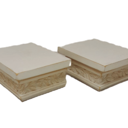 Hand Crafted 5" Display Shelf Set of 2