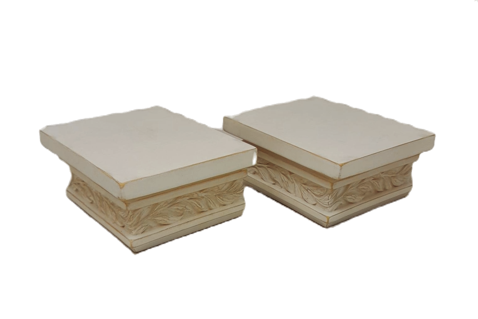 Hand Crafted 5" Display Shelf Set of 2