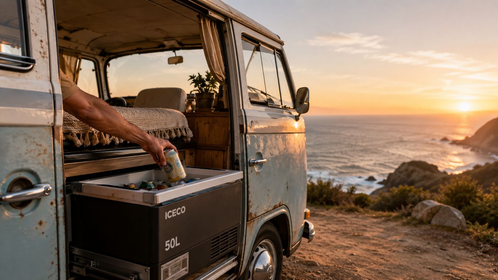 That Perfect Cold Drink on a Long, Sunny Drive