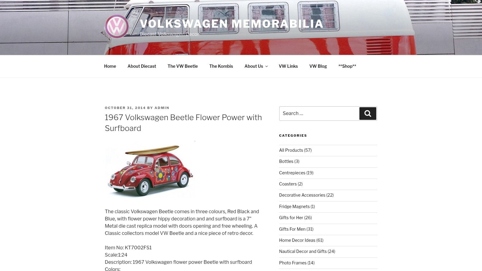 Screenshot from https://vwmemorabilia.com.au/1967-vw-beetle-flower-power-surfboard/