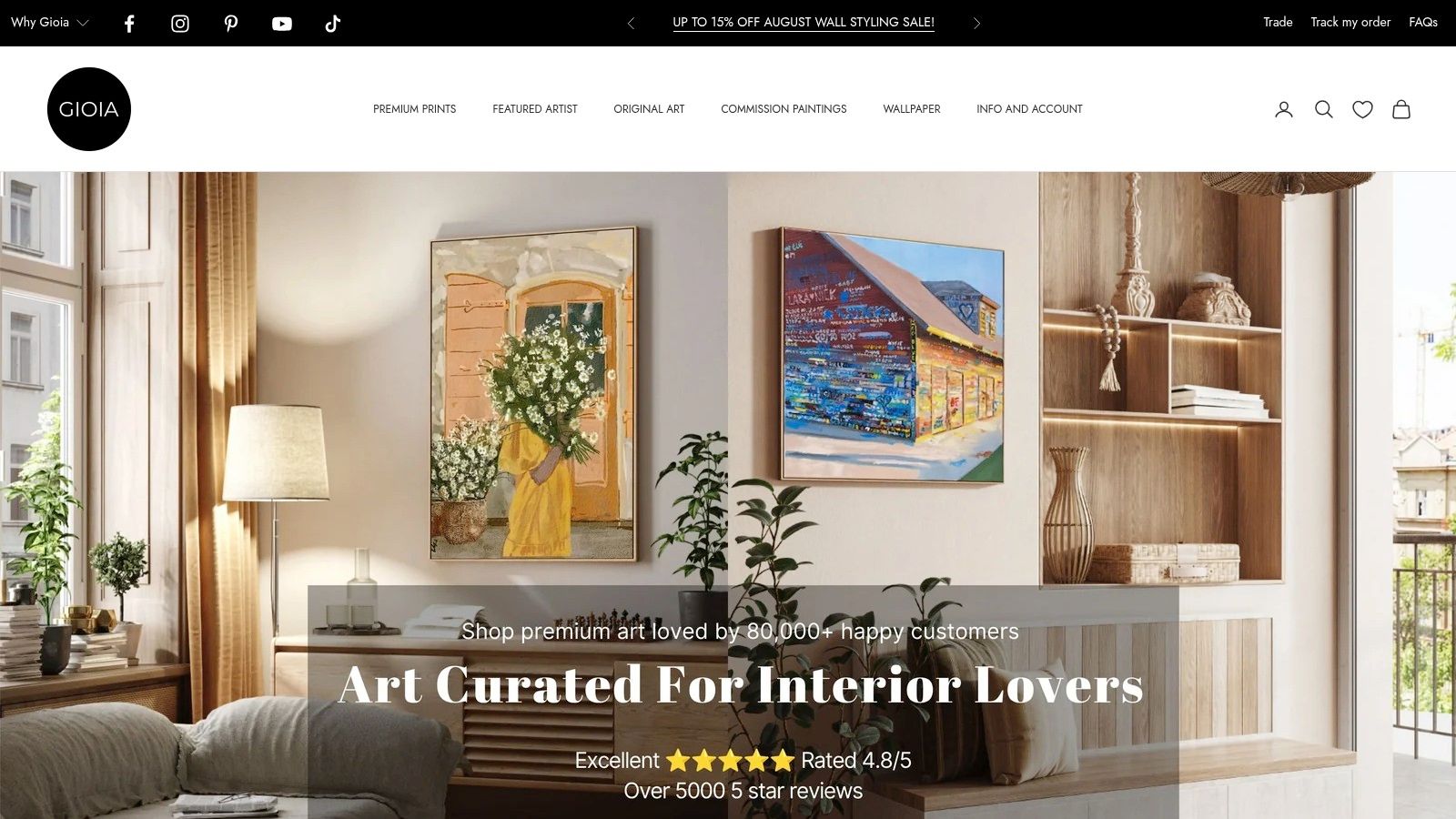 Gioia Wall Art